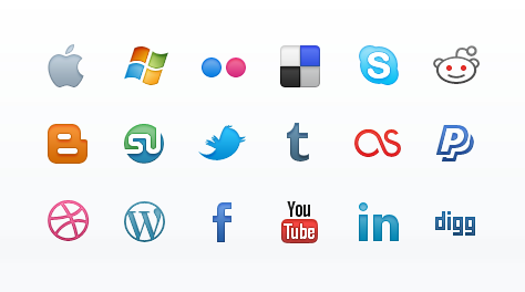 Social Media Icon Set