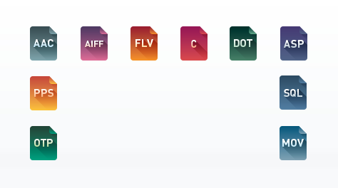 File Type Icon Set