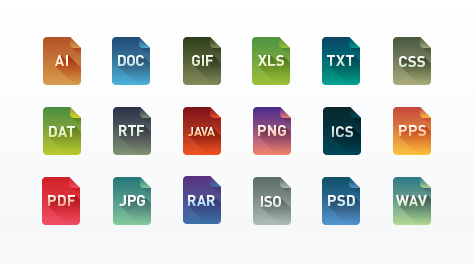 File Type Icon Set